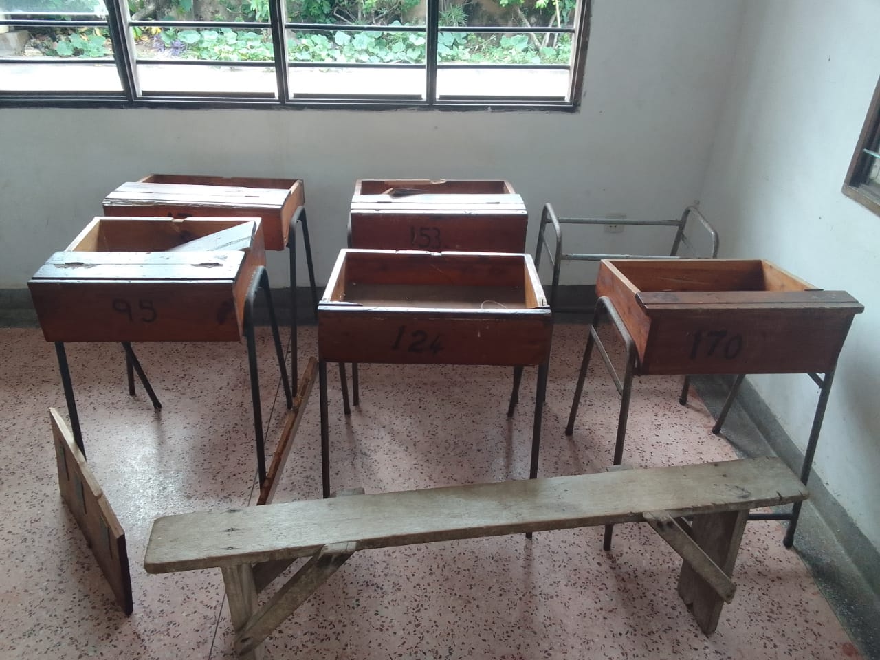 Old desks gallery view